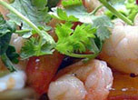 spicy salad seafood
