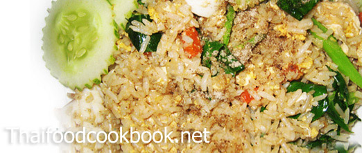 thai fried rice menu