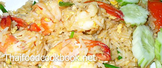 Shrimp Fried Rice Thai menu