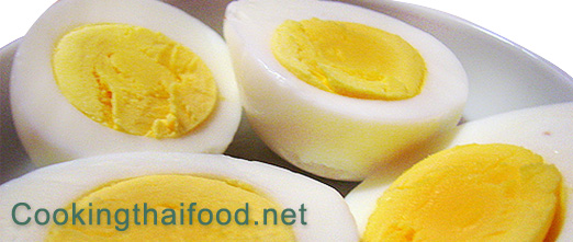 วิธีต้มไข่ให้ปอกเปลือกง่าย